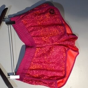 𝅺👍🍒Hurley Gym BOARD SHORTS Sz M Dry-Fit Mesh Running $35 Retail Pink Pur